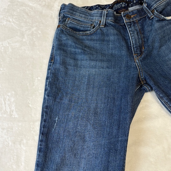 Levi's Perfect Waist 525 Boot Cut Blue Jeans Womens Size 10 Pants - Picture 3 of 13